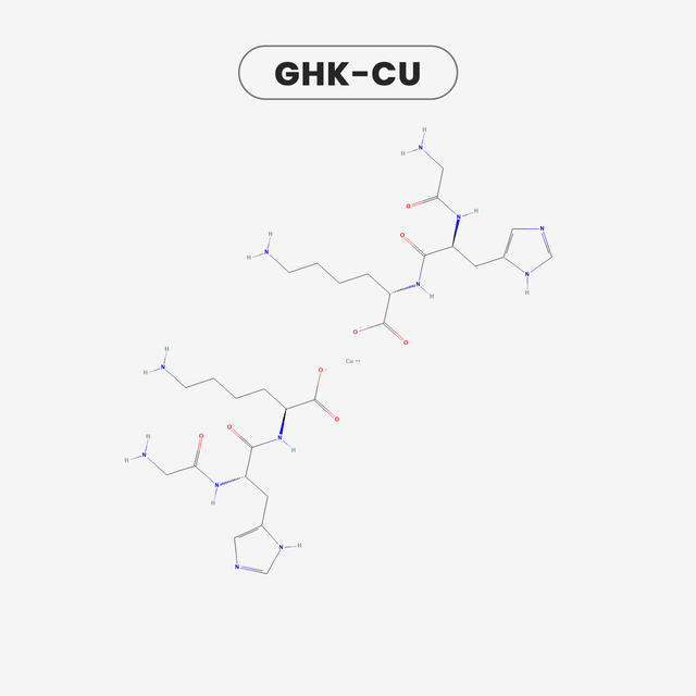 GHK-CU Peptide — chemical structure