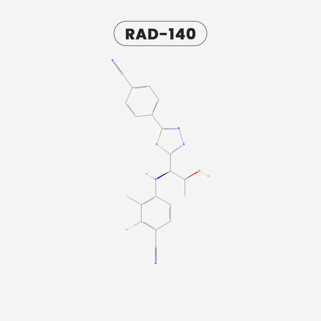 RAD 140 - Testolone — chemical structure