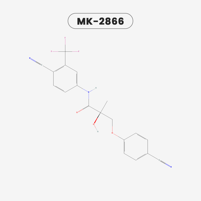 MK2866 (Ostarine) - Vascular — chemical structure