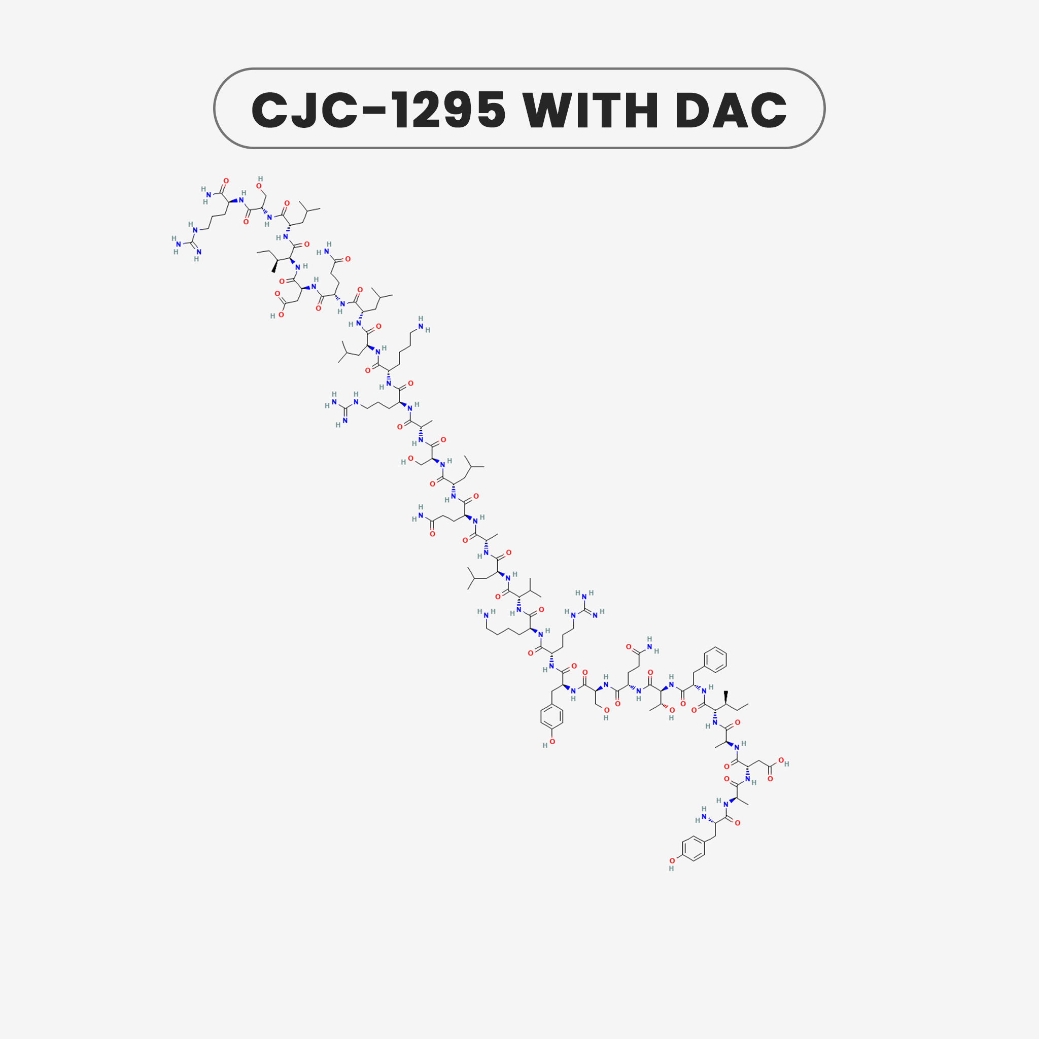 CJC-1295 with DAC — chemical structure